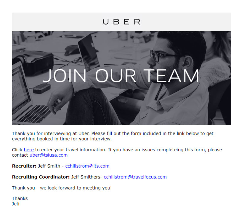 Uber Email